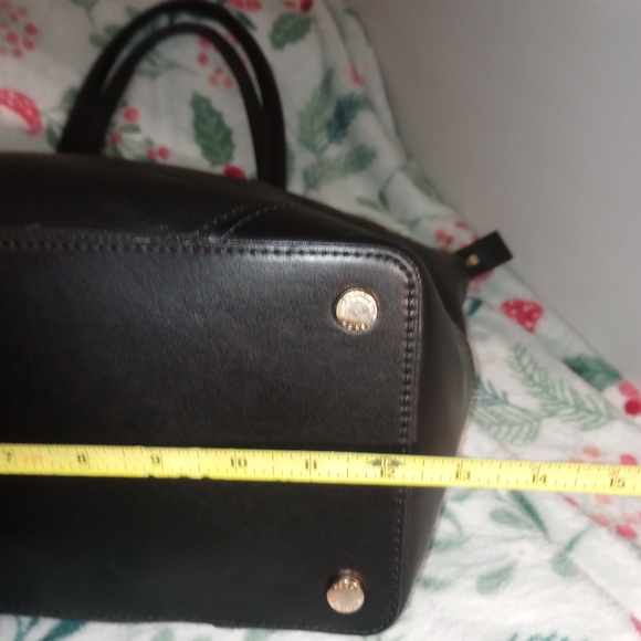 Black Leather Tote Bag